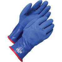 Deny Coated Gloves, Size 10, 12" L, PVC, Acrylic Inner Lining Cam Industrial