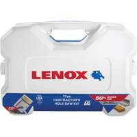 Ensemble de scies-cloches d'entrepreneur Speed Slot, 17 morceaux Cam Industrial