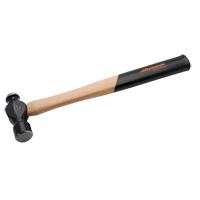 Ball Pein Hammer, 8 oz. Head Weight, Polished Face, Wood Handle Cam Industrial