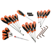 Jeu de tournevis, 36 mcx Cam Industrial