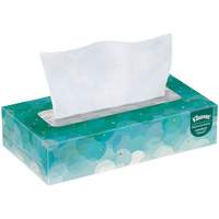 Kleenex&reg; Facial Tissue, 2 Ply, 7.8" L x 8.3" W, 100 Sheets/Box Cam Industrial