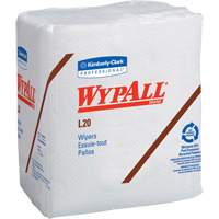 WypAll<sup>®</sup> L20 Single-Use Towels, All-Purpose, 12-1/2" L x 12" W NJJ030 | Cam Industrial