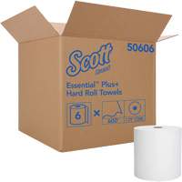 Kleenex<sup>®</sup> Hard Roll Towels, 1 Ply, Standard, 600' L NJJ034 | Cam Industrial