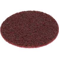 Disque de conditionnement de surface SC- DH Scotch-Brite, 4" dia., Grain Moyen, Oxyde d'aluminium Cam Industrial