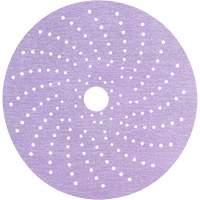 Disque de ponçage net mauve Hookit, dia 6", Grain P240, Oxyde d'aluminium, Poids C Cam Industrial