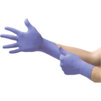 Gants d'examen SE SU-690 Supreno, Grand, Nitrile, 7,1 mils, Sans poudre, Mauve, Classe 2 Cam Industrial