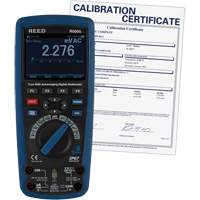 True RMS Industrial Multimeter with ISO Certificate, AC/DC Voltage, AC/DC Current Cam Industrial