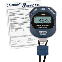 REED SW600 Stopwatch with ISO Certificate, Digital, Water Resistant Cam Industrial