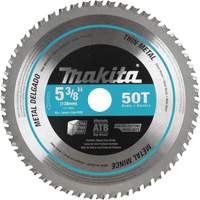 Carbide-Tipped Saw Blade, 5-3/8", 50 Teeth, Metal Use Cam Industrial