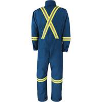 Dupont Nomex&reg; IIIA Deluxe Coveralls, Size 4X-Large, Royal Blue, 6 cal/cm² Cam Industrial