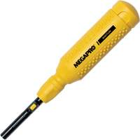 Original SHAFTLOK 15-in-1 Multi-Bit Screwdriver, 8-37/50" L, Textured Handle Cam Industrial