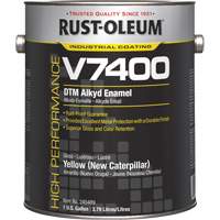 V7400 System 340 VOC DTM Alkyd Enamel, Yellow, High-Gloss, Gallon NKC132 | Cam Industrial