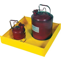 Flexible Ultra-Utility Tray, 12" lo x 12" la x 4,8" h, Cap. de d&eacute;versement 1,5 gal. US Cam Industrial
