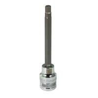 Longue douille &agrave; embout SAE, 7/32" x 3-5/8" lo, Prise 3/8" Cam Industrial