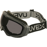 Uvex Sub-Zero Safety Goggles, Grey Lens, Anti-Fog/Anti-Scratch, Closed Vent Cam Industrial
