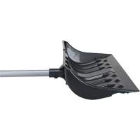 Snow Pusher, Polypropylene Blade, D-Grip Handle, 24-1/2" W Cam Industrial