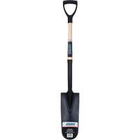 Drain Spade Shovel, Tempered Steel, 14" x 6" Blade, 30" L, D-Grip Handle NN247 | Cam Industrial