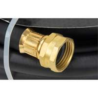 Tuyau en caoutchouc de calibre entrepreneur, Caoutchouc, 5/8" dia x 25' Cam Industrial