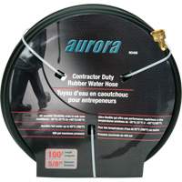 Contractor Duty Rubber Hose, Rubber, 5/8" dia. x 100' Cam Industrial