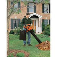 Leaf Blower/Vacuum/Mulcher, 210 MPH Output, Electric Cam Industrial