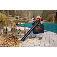 Max* Cordless Sweeper/Vacuum Kit, 40 V, 120 MPH Output, Battery Powered Cam Industrial