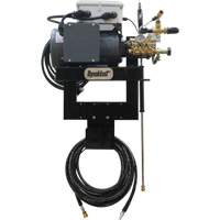 Wall Mounted Cold Water Pressure Washer with Time Delay Shutdown, Electric, 2100 PSI, 3.6 GPM Cam Industrial