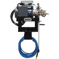 230V Wall Mounted Hot & Cold Water Pressure Washer, Electric, 1900 PSI, 4 GPM Cam Industrial