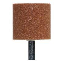Vitrified Bond Mounted Point, W230, Aluminum Oxide, 1-1/4" Dia., 1-1/4" L, 60 Grit Cam Industrial