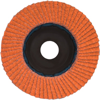 Disques &agrave; lamelles - Quick Trim SG Blaze R980P, 7" x 7/8", Type 27, Grain 40, C&eacute;ramique Cam Industrial