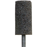 Mounted Point, W222, Aluminum Oxide, 1" Dia., 3/16" L Cam Industrial