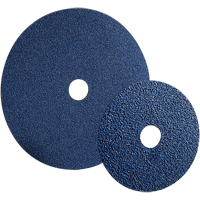 Disques en fibre BlueFire F826P, Alumine de zirconium, 24, 4-1/2" Dia x 7/8" Arbre Cam Industrial