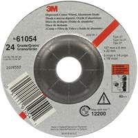 Depressed Centre Grinding Wheel, 5" x 27, Aluminum Oxide Cam Industrial