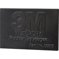 Wetordry™ Rubber Squeegee, 3", Rubber NT988 | Cam Industrial
