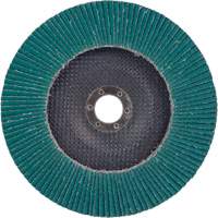 Flap Disc 577F, 7" x 5/8"-11, Type 27, 36 Grit, Zirconia Alumina Cam Industrial
