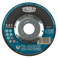 Premium Deep Thincut Cut-Off Wheel, 7" x 1/16", 7/8" Arbor, Type 27, Aluminum Oxide, 8600 RPM Cam Industrial