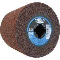 Pro-Line Surface Conditioning Drum, 4" Dia. x 4" W, 3/4" Arbor, Very Fine Grit, Aluminum Oxide Cam Industrial