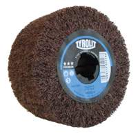 Pro-Line Surface Conditioning Drum, 4" Dia. x 2" W, 3/4" Arbor, Medium Grit, Aluminum Oxide Cam Industrial