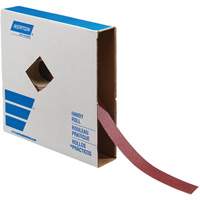 Metal Sanding Roll, Aluminum Oxide, 1-1/2" W x 150' L, 120 Grit Cam Industrial