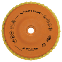 Disque &agrave; lamelles Ultimate Shine, 4-1/2" x 5/8"-11, Type 27, Grain Tr&egrave;s fin, Zirconium Cam Industrial