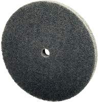 Scotch-Brite EXL Unitized Wheel, 3" x 1/4", 1/4" Arbor, Fine Grit, Silicon Carbide Cam Industrial