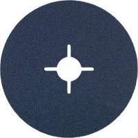 Resin Fibre Sanding Disc, Zirconium, 36, 5" Dia x 7/8" Arbor Cam Industrial