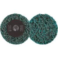 Scotch-Brite Roloc Clean & Strip XT Pro Extra Cut Disc, 2" Dia., Extra Coarse Grit, Aluminum Oxide Cam Industrial