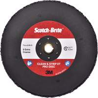 Disque  Clean and Strip  XT Pro Scotch-Brite, 7" dia., Grain Extra grossier, Carbure de silicium Cam Industrial