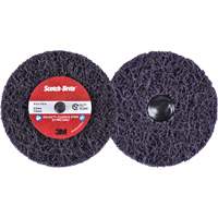 Disque  Clean and Strip  XT Pro Roloc Scotch-Brite, 4" dia., Grain Extra grossier, Carbure de silicium Cam Industrial