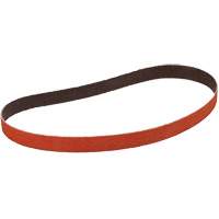 Cubitron II Abrasive Belt, 1/2" W x 12" L, Ceramic, 80+ Grit Cam Industrial
