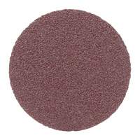 Disque en tissu PSA, 2" dia., Grain 80, Oxyde d'aluminium Cam Industrial