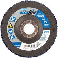 Disque &agrave; lamelles Bluefire, 5" x 7/8", Type 29, Grain 40, Alumine de zirconium Cam Industrial