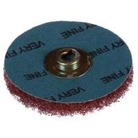 Standard Abrasives Quick Change Buff and Blend HS Disc, 2" Dia., Very Fine Grit, Aluminum Oxide Cam Industrial