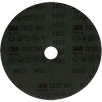Disque en fibre 782C, C&eacute;ramique, 60+, 7" Dia x 7/8" Arbre Cam Industrial