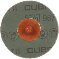 Disque en fibre 987C Cubitron II Roloc, 2" dia., Grain 80+, C&eacute;ramique Cam Industrial